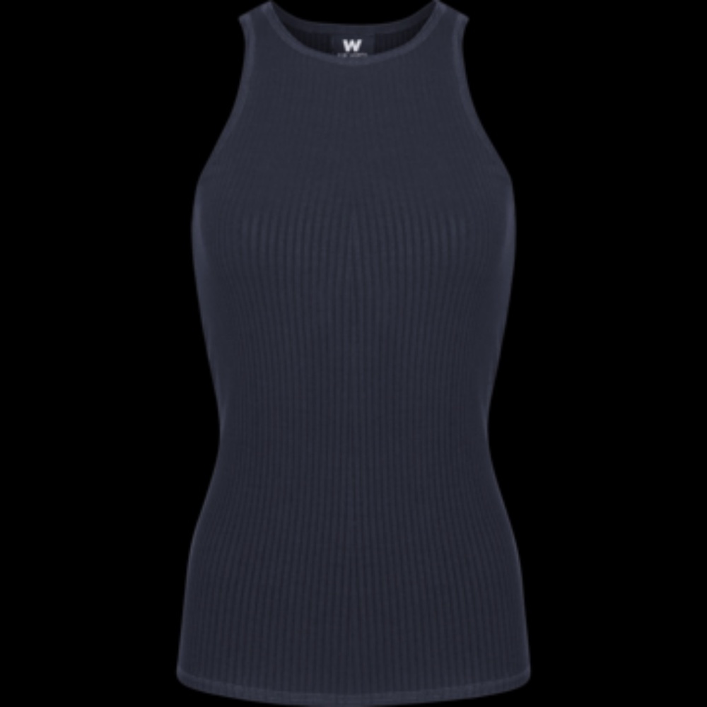 W by Worth Jersey Rib Cutaway Blouse